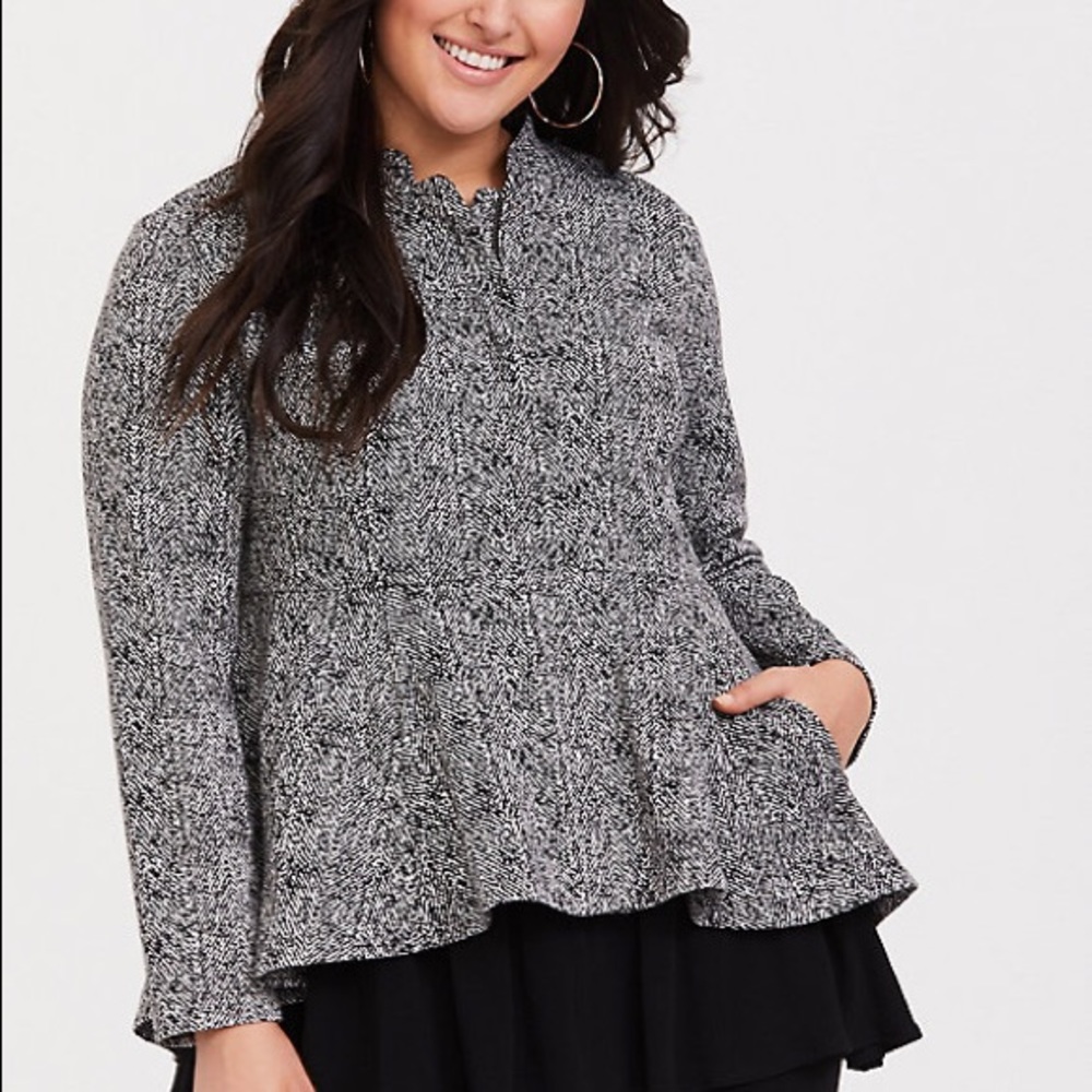 Torrid peplum size 2 jacket